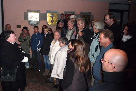 Ausflug Nachtwaechter Stadtfuehrung Bad Saeckingen 2012