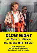 Oldi Night 2012 mit Russ n Cheese