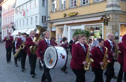 Bild von der Serenade 2012