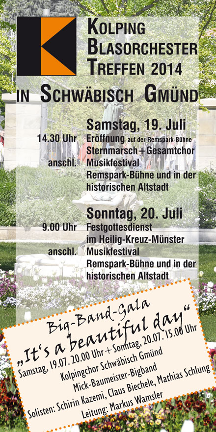 Kolping Blasorchester Treffen 2014