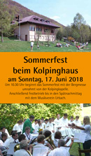 Sommerfest Kolpinghaus Bargau am 17 Juni 2018